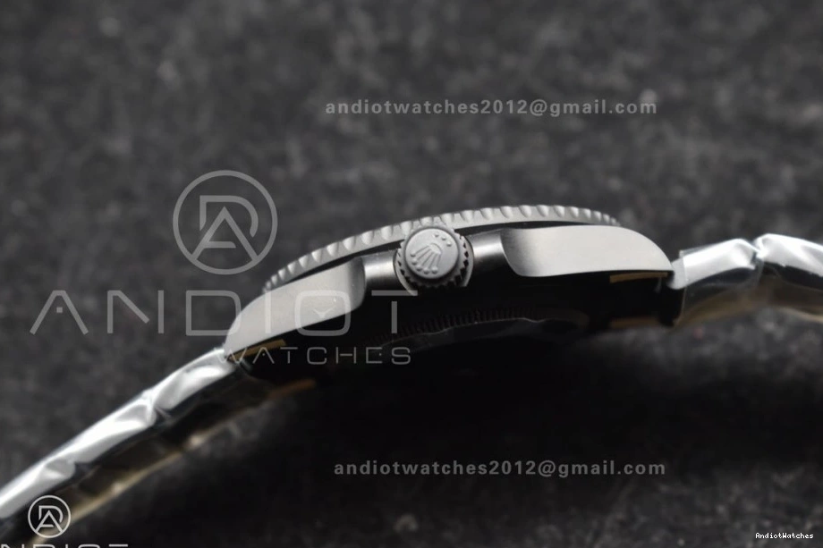 VS Black Bracelet Blue Submariner DIW DLC DLC Dial on 1157 Lightweight Best Edition 1:1 Sandblasted VSF 1219